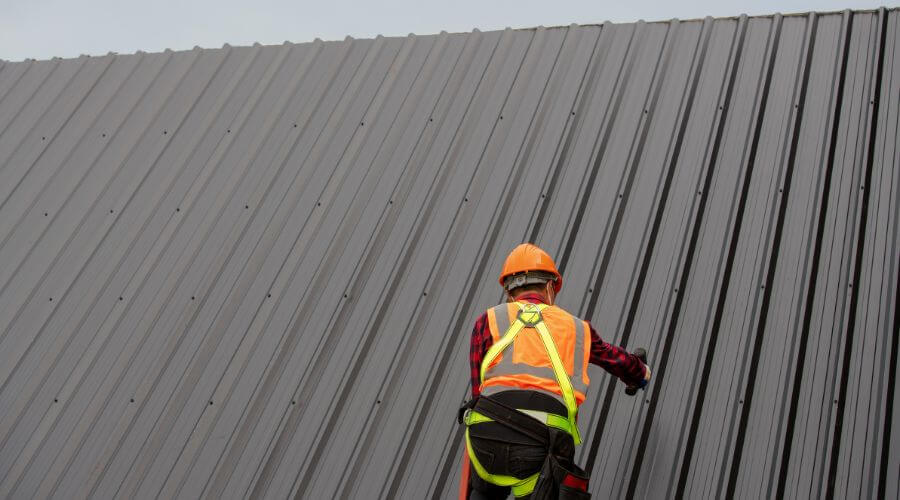 Professional metal roof installation services in Imogene, IA